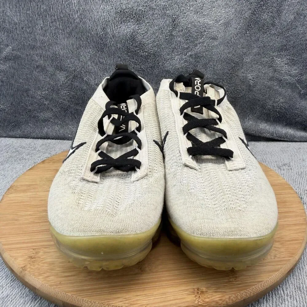 Nike Air VaporMax 2021 Flyknit Shoes Mens Size 12 Beige Sneakers DH4084-100